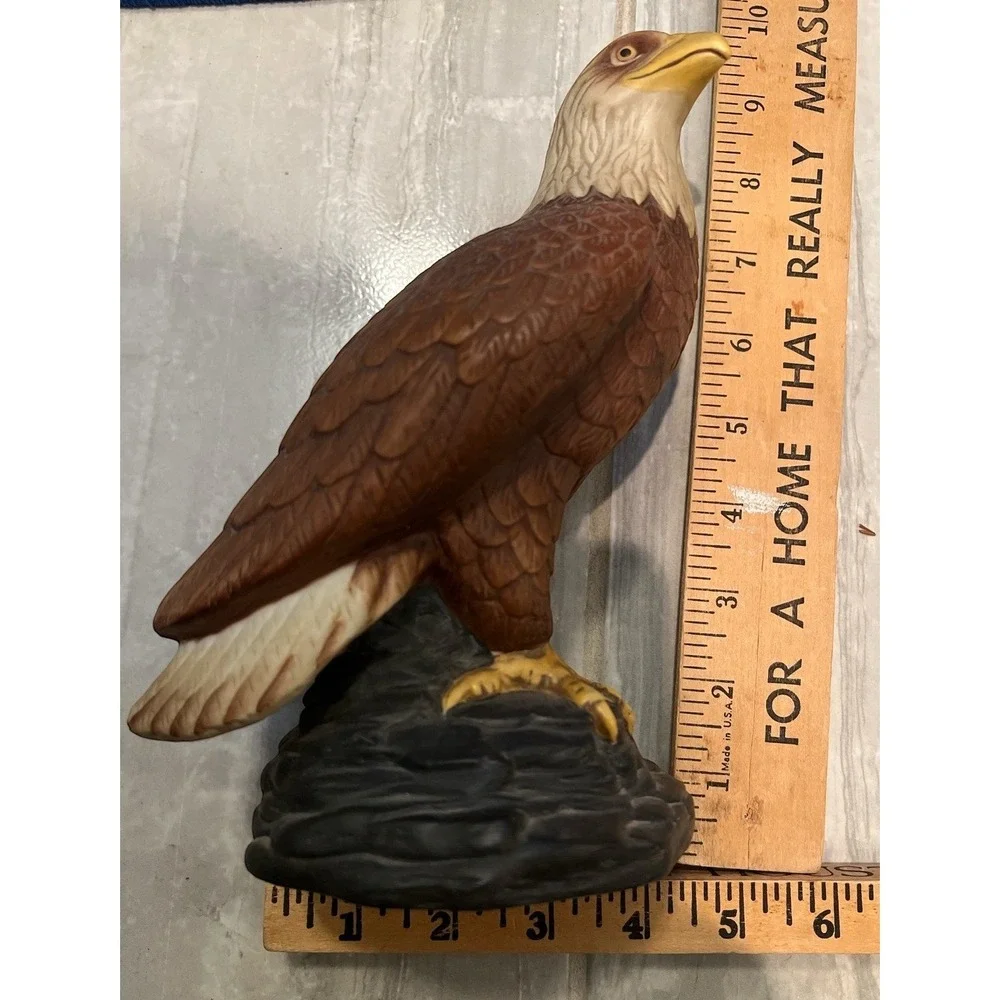Vintage 1982 Avon Pride Of America Bald Eagle Figurine Handcrafted 7.5